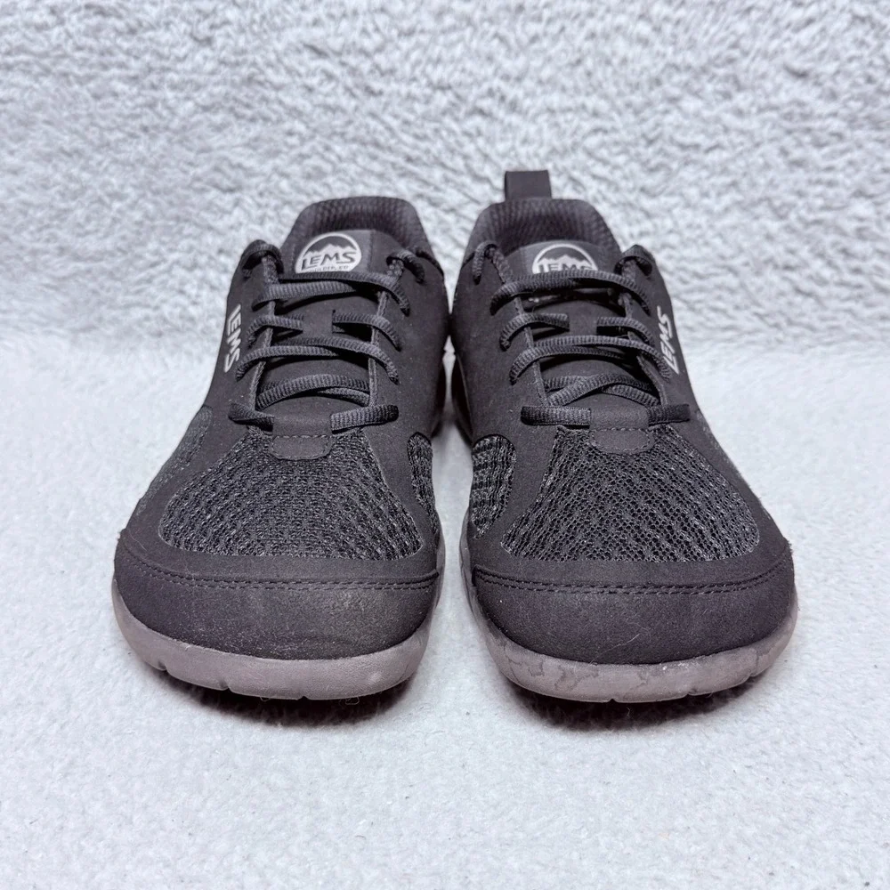 Lems Primal 3 Mens Size 9.5 Sneakers Shoes Black Barefoot Minimalist
